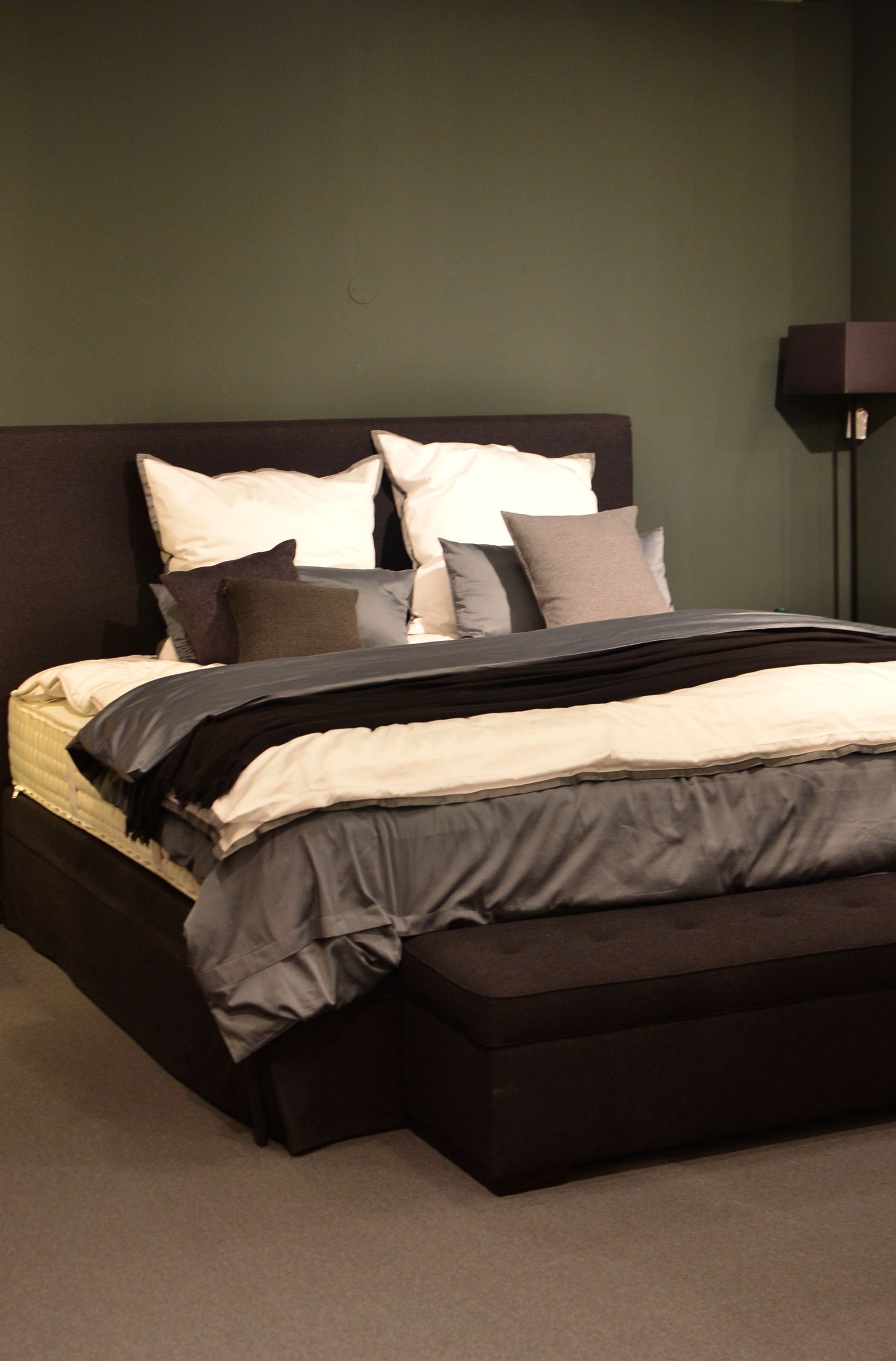 Old mattress being cleared from a bedroom